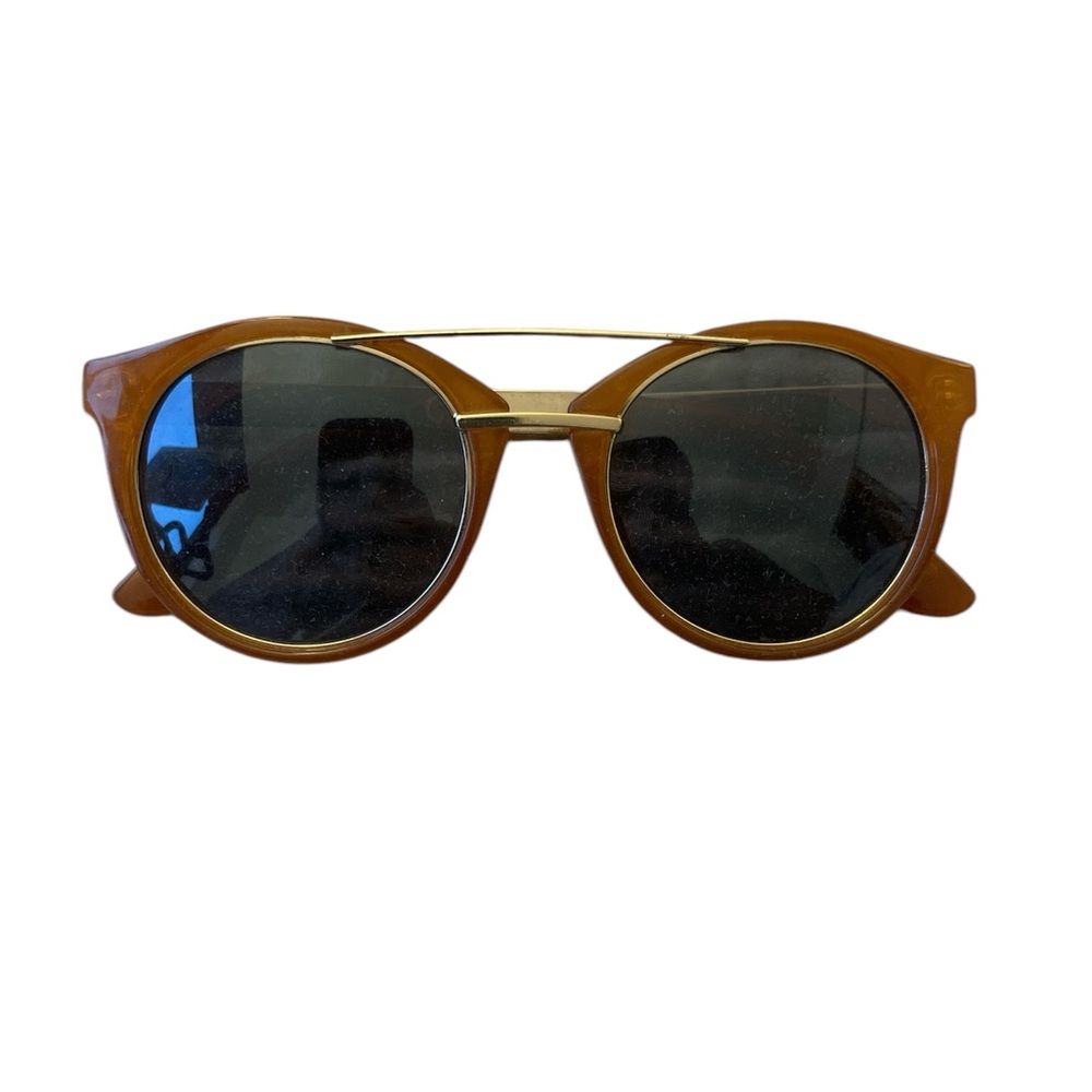 Double bridge aviator sunglasses